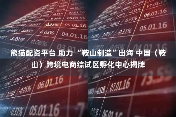 熊猫配资平台 助力 “鞍山制造”出海 中国（鞍山）跨境电商综试区孵化中心揭牌